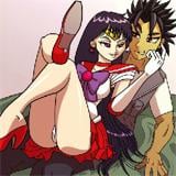 火野レイ＆カイ Sailor Mars & Kai