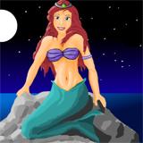 人魚の脱衣 Mermaid undressing