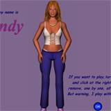 サンディの服を脱ぐ undress Sandy