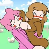 カービィ乳首吸う Kirby nipple suck
