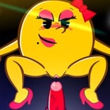 セクシーな迷路の狂気のMs.Pac-Man Ms.Pac-Man in Sexy Maze Madness