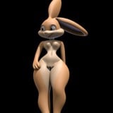 3Dバニー 3d bunny