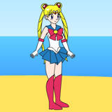 セーラームーン巨大化 Sailor Moon Rippage