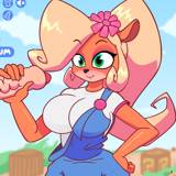 ココ・バンディクーの手コキ Coco Bandicoot Handjob