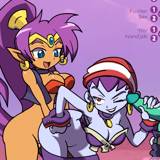 シャンティXリスキー ふた インタラクティブ Shantae X Risky Futa interactive