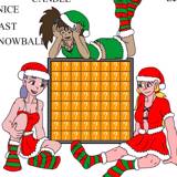 クリスマスの単語パズル Jen - Xmas Word Puzzle