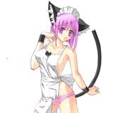 猫娘メイドし catgirl maid undress breakout