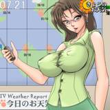 Vol.09 -お天気お姉さん崩し- Mokusa-Painting Breakout 9 Weather girl
