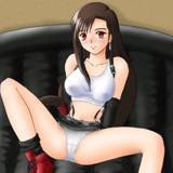 ティファ脱衣崩し Tifa hentai breakout