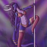 夜のストリップショー Night Stripping