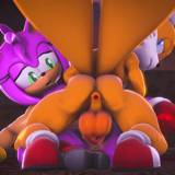 テイルスがエイミーを叩きのめす！ Tails Pounds Amy!